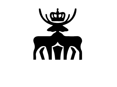 皇冠双鹿图